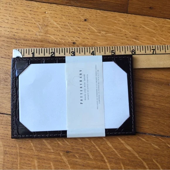 Note/Card Holder - Espresso Brown - Picture 8 of 8